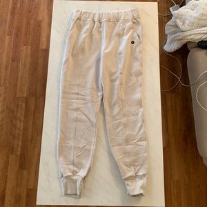 NWT Abercrombie City Joggers Cream Size M
